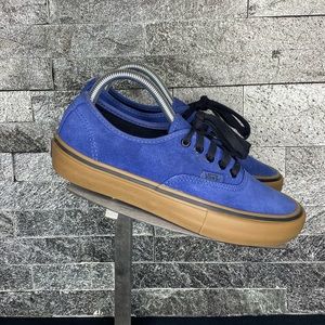 Vans Rainy Day Authentic Pro Blue Suede / Gum - MNS7
